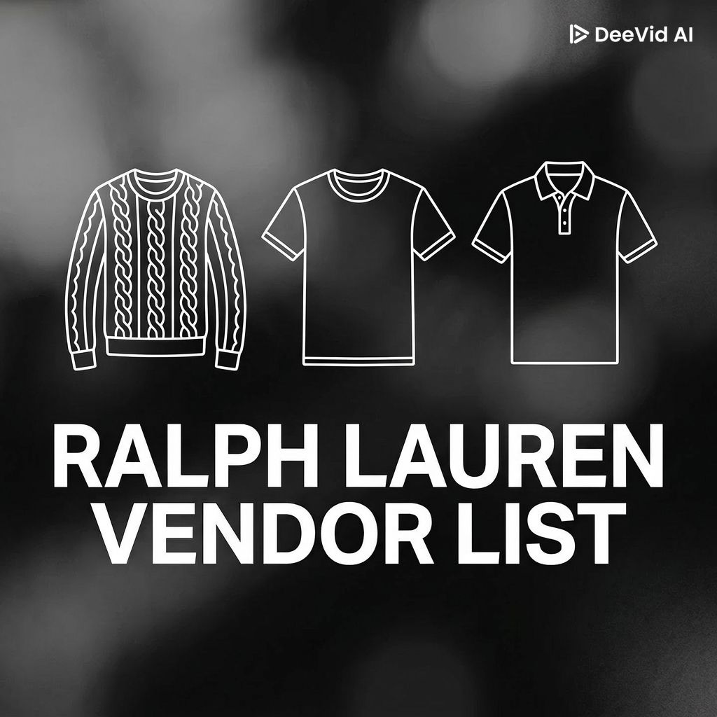 Ralph Lauren Vendor List – Digital Supplier Directory